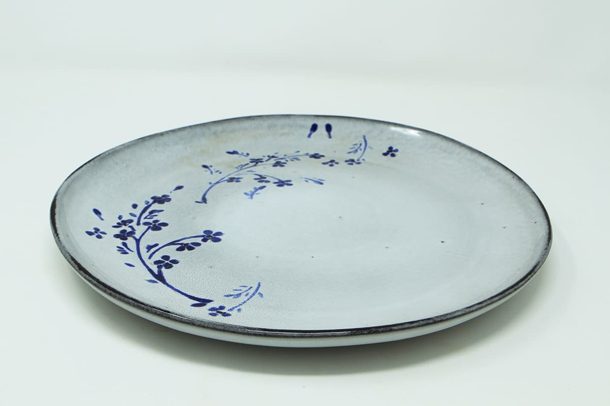 Dining plate- flowers