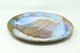 Dining plate- blue infused